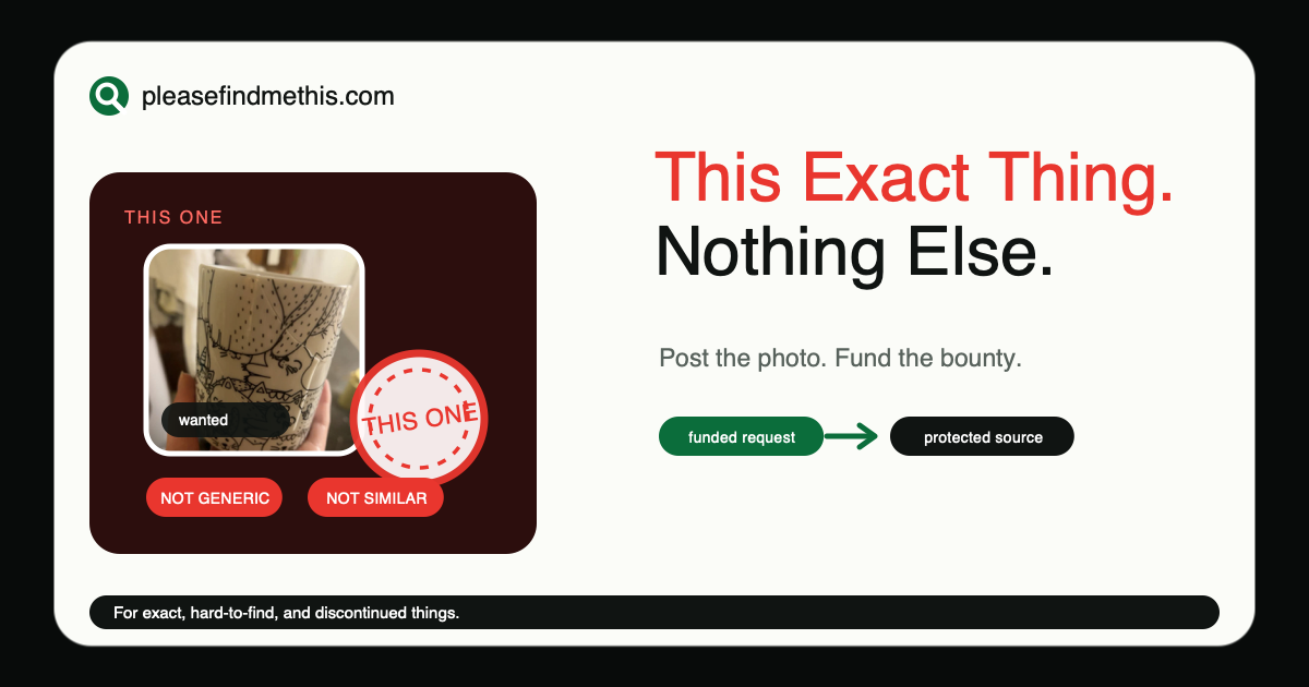 Guides for finding exact items reference image