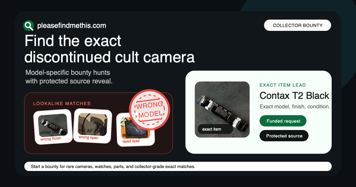 How to source rare camera gear safely reference image